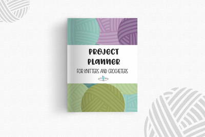 Knitting and Crochet Project Journal and Planner