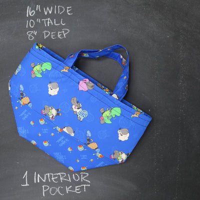 Bucket Tote Bag in Toy Story Sheeple