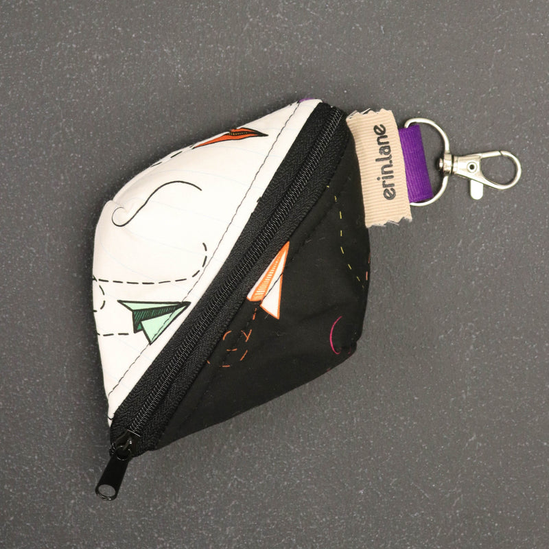 Notions Gem Key Fob for Knitters and Crocheters in Special Delivery