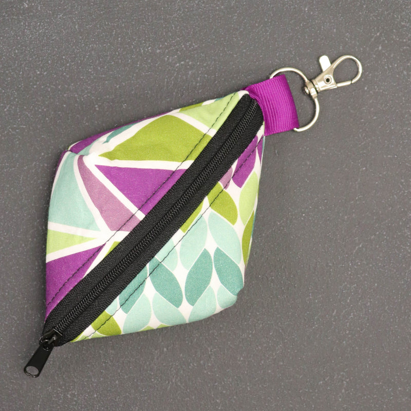 Notions Gem Key Fob for Knitters and Crocheters in Studio Time