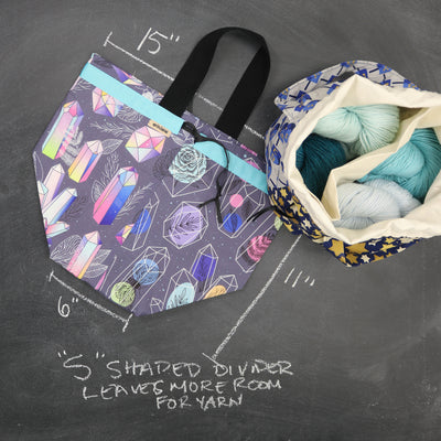 Super Twofer Project Tote in Crystal Magic