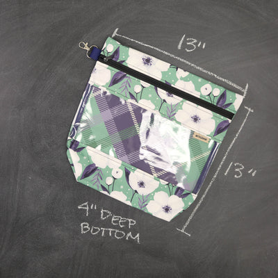 Stash A Lot Project Bag and Stash Organizer in Fraser Floral