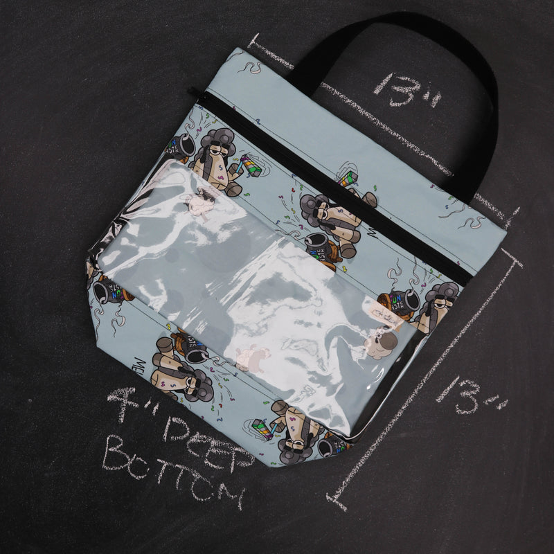 View Ewe Project Tote Bag in Larry "Meh"