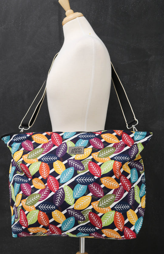 Out and About Crossbody Oversized Sling Bag in Birchwood Blitz