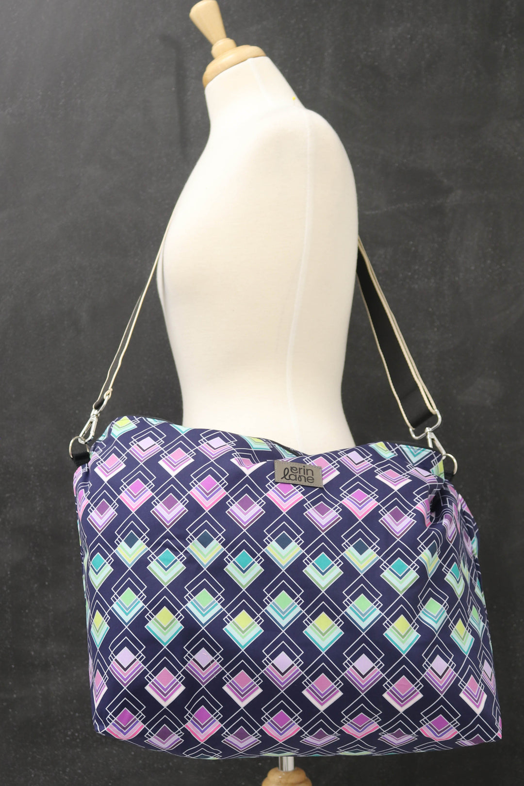 Out and About Crossbody Oversized Sling Bag in Neon Bitters