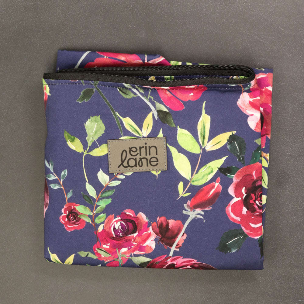 Out and About Crossbody Oversized Sling Bag in Garnet Terrace