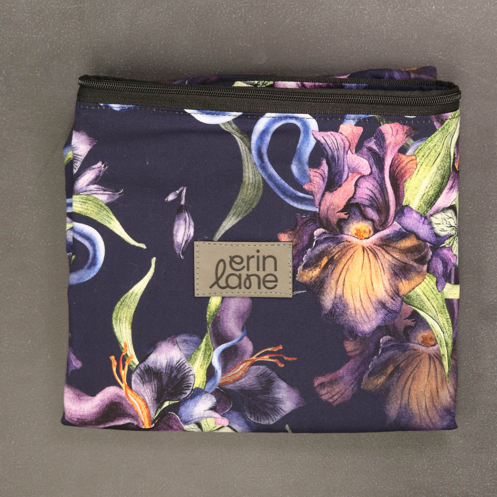 Out and About Crossbody Oversized Sling Bag in Venom and Vines