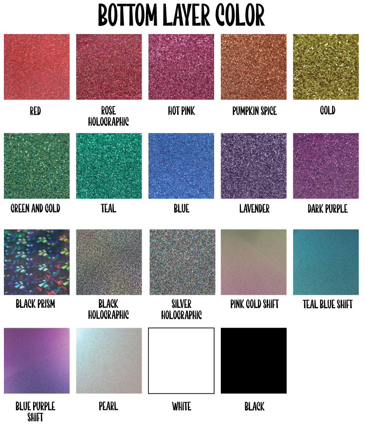 Stacked Acrylic Name Charm