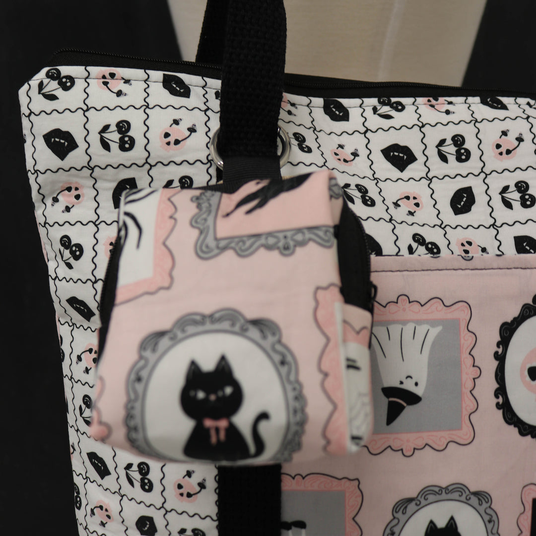 Bag Buddy Functional Bag Charm in Gothic Dollhouse