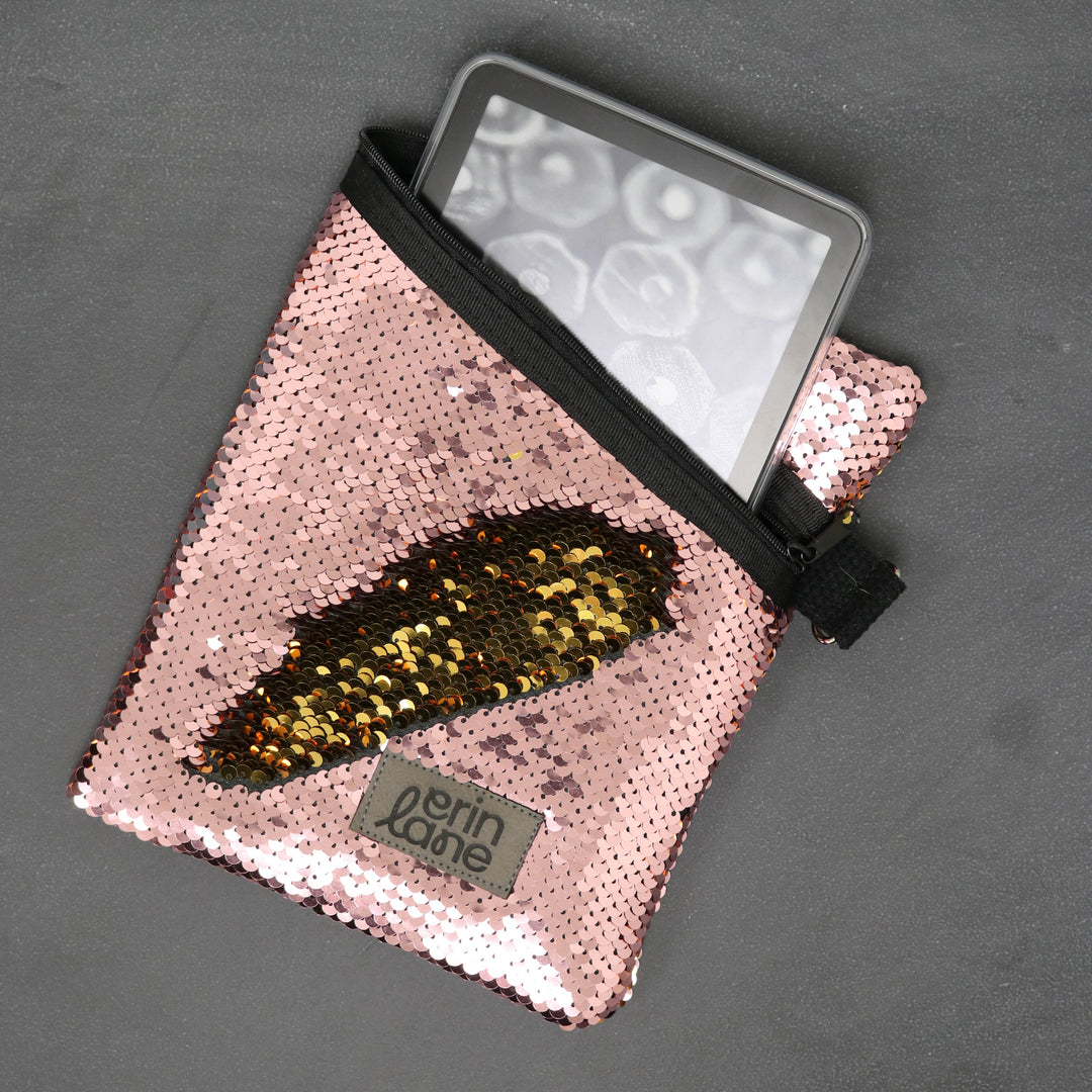 Limited Edition Book Nook E-Reader Case in Best Friend's Brother Sequins