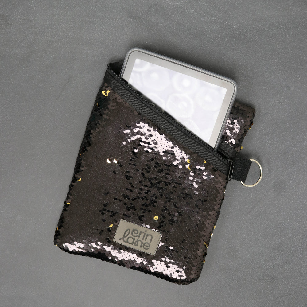 Limited Edition Book Nook E-Reader Case in Dragon Quad Sequins