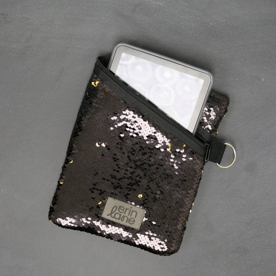 Limited Edition Book Nook E-Reader Case in Dragon Quad Sequins