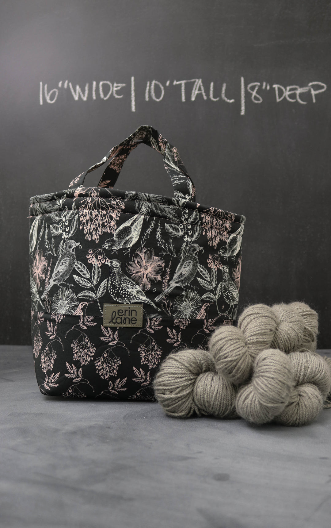 Bucket Tote Bag in Undying Devotion