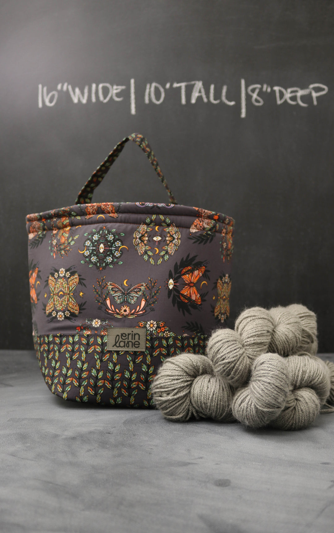Bucket Tote Bag in The Witching Hour