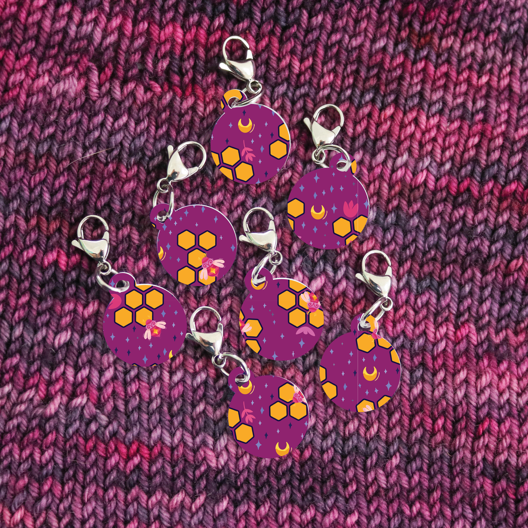 By Design: Fuchsia Bees