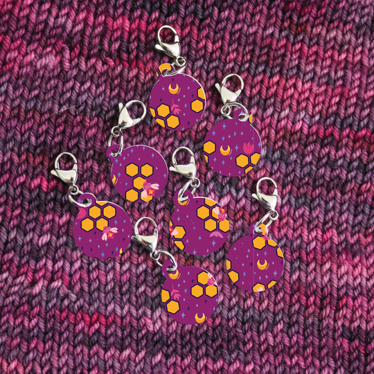 By Design: Fuchsia Bees