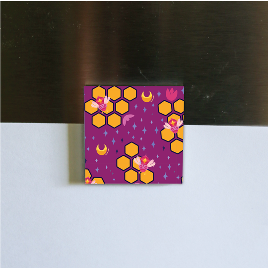 By Design: Fuchsia Bees