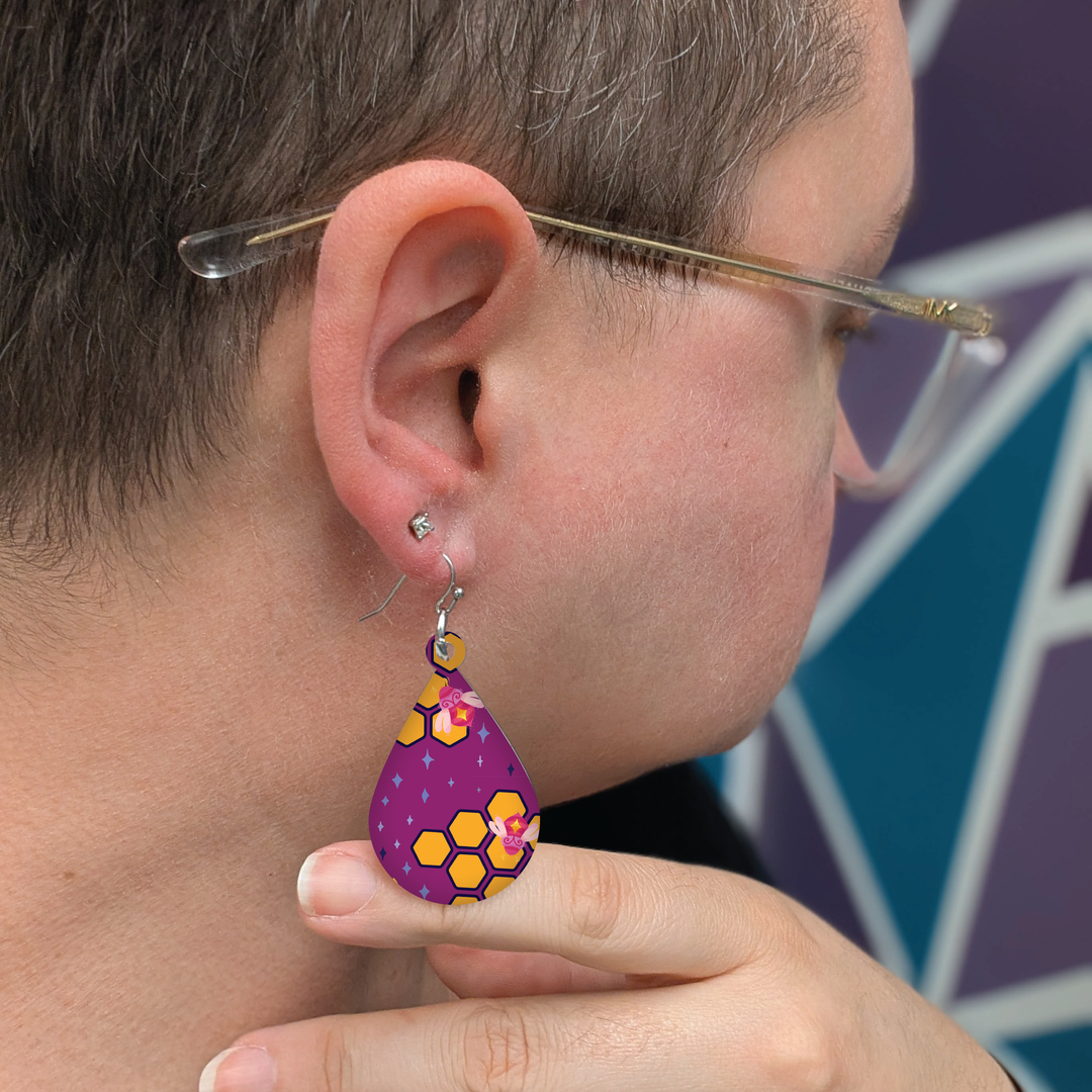By Design: Fuchsia Bees