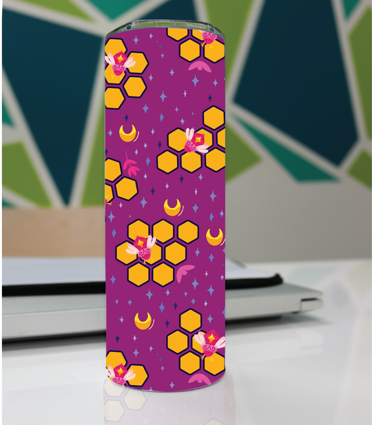 By Design: Fuchsia Bees