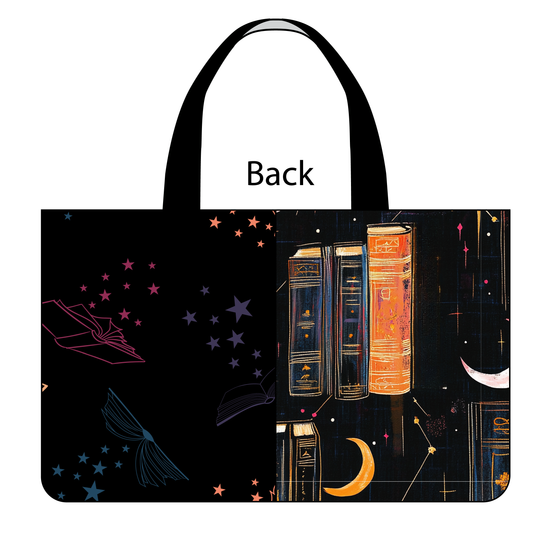 Side Kick Tote Bag in Book of Shadows