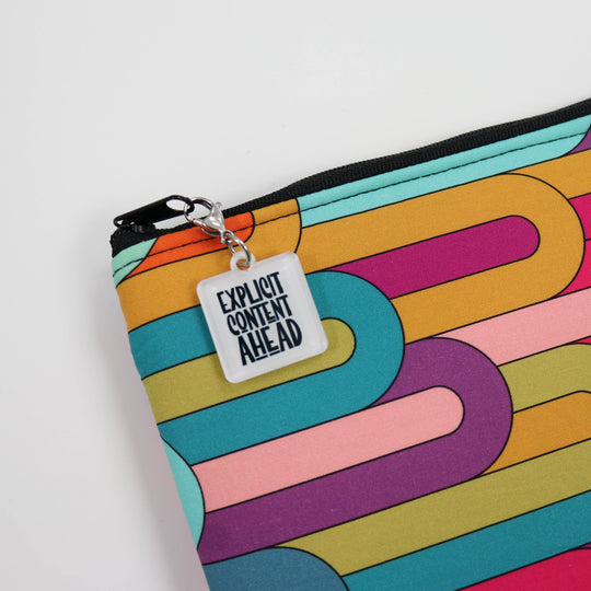 Phrase Charm Bag and Bookmark Embellishment