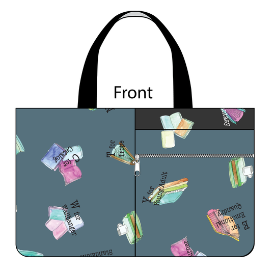 Side Kick Tote Bag in Brought to You by the Letter