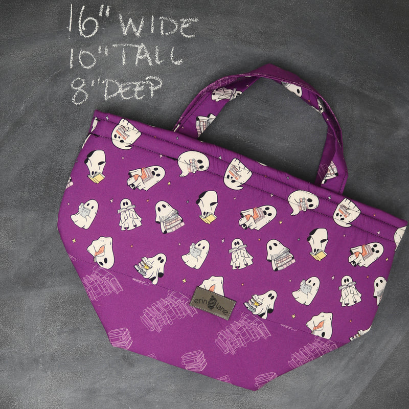 Bucket Tote Bag in Ghost Stories