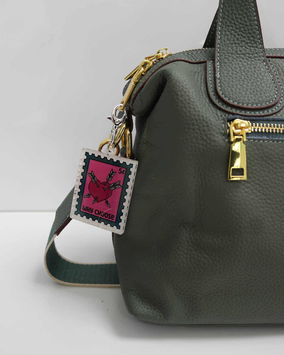 Bag Charm in Why Choose Stamp