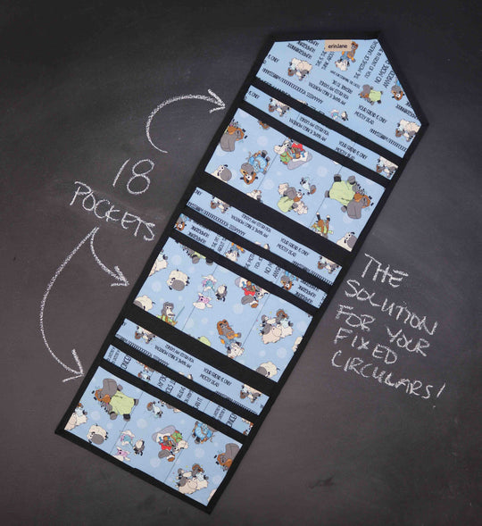 KnitPack Circular Needle Organizer in Princess Bride Sheeple