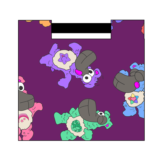 Main Squeeze Tote Bag in Care Bears Sheeple