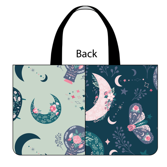 Side Kick Tote Bag in Crescent Sonata