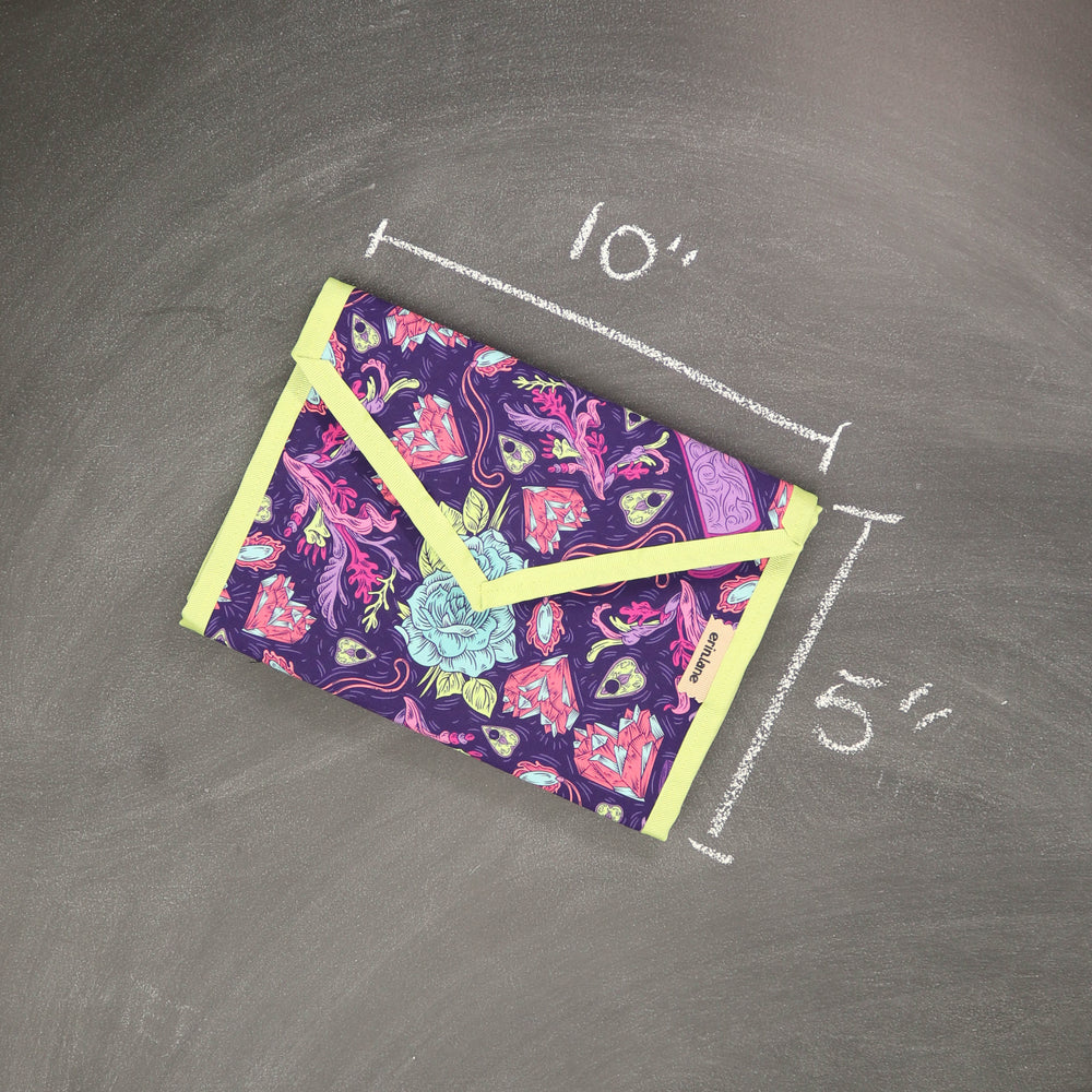 KnitPack Double Duty Interchangeable Knitting Needle Organizer in Venom and Vines