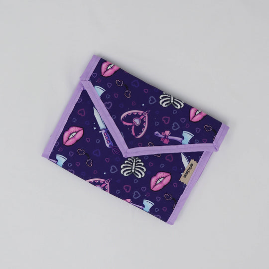 KnitPack Double Duty Interchangeable Knitting Needle Organizer  in Violent Little Thing