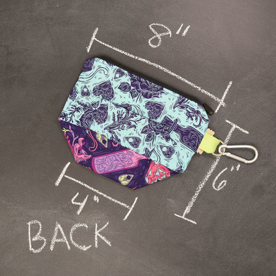 Dice Project Bag in Cursed Hearts