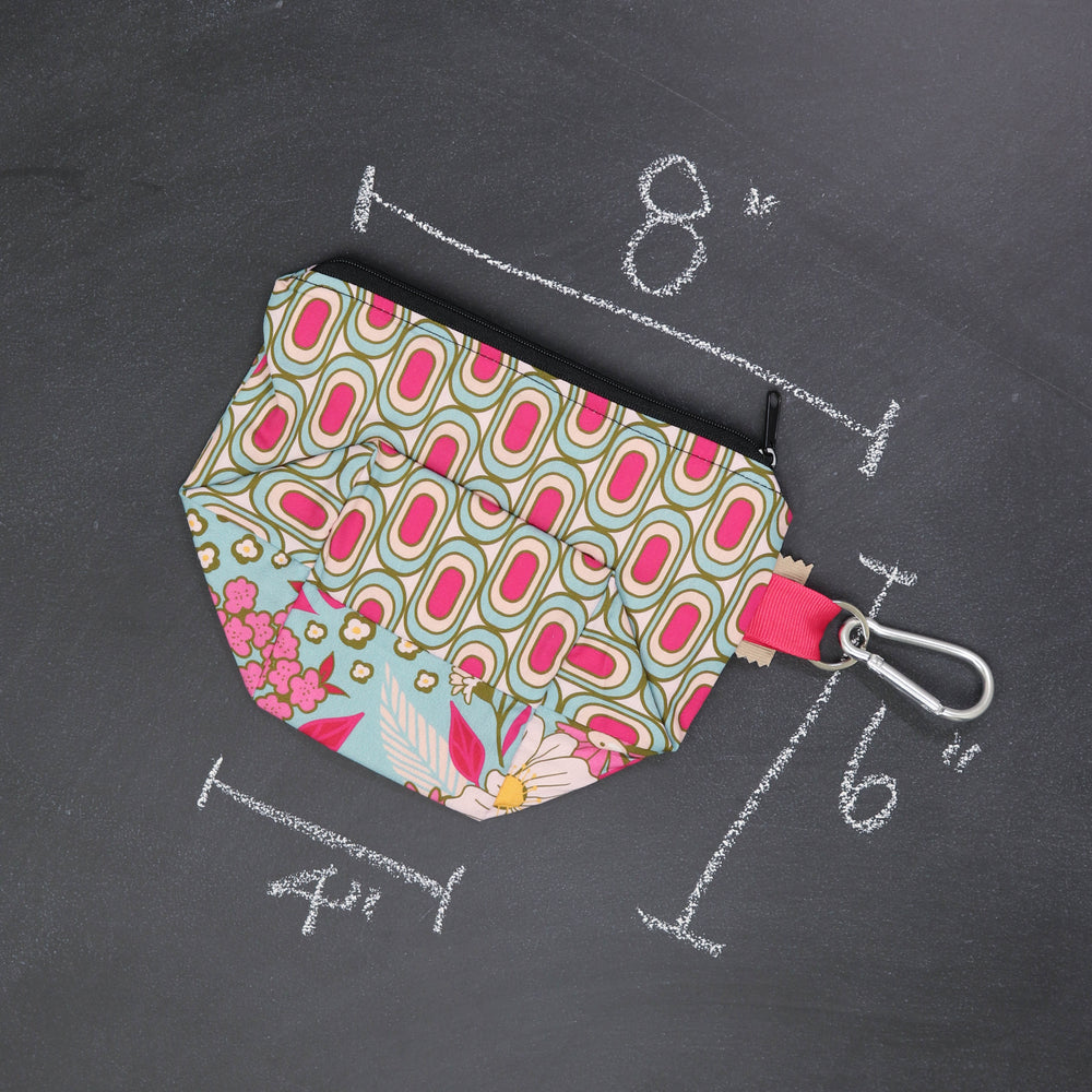 Dice Project Bag in Pink Cadillac