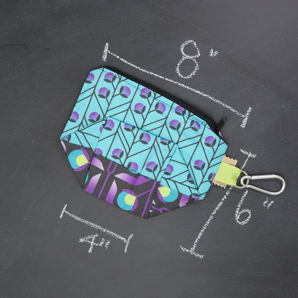 Dice Project Bag in Nighshade Deco