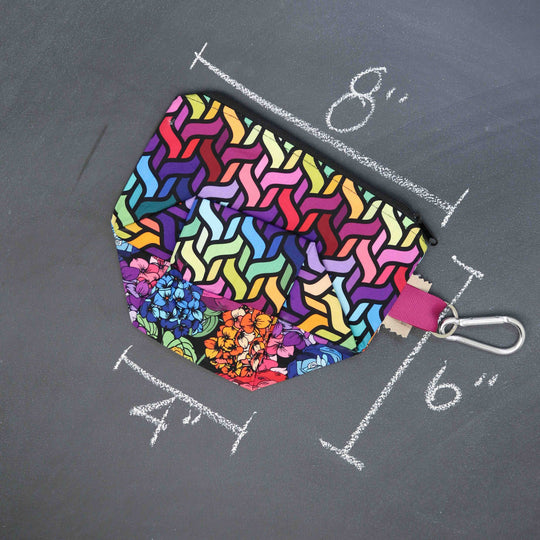 Dice Project Bag in Fine Florettes