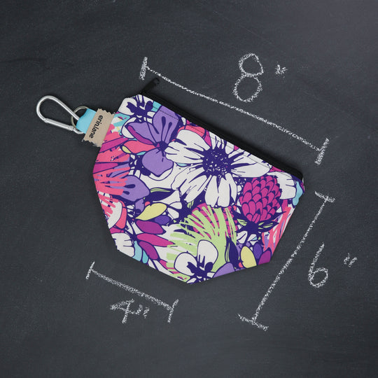 Dice Project Bag in Wildflower Jubilee