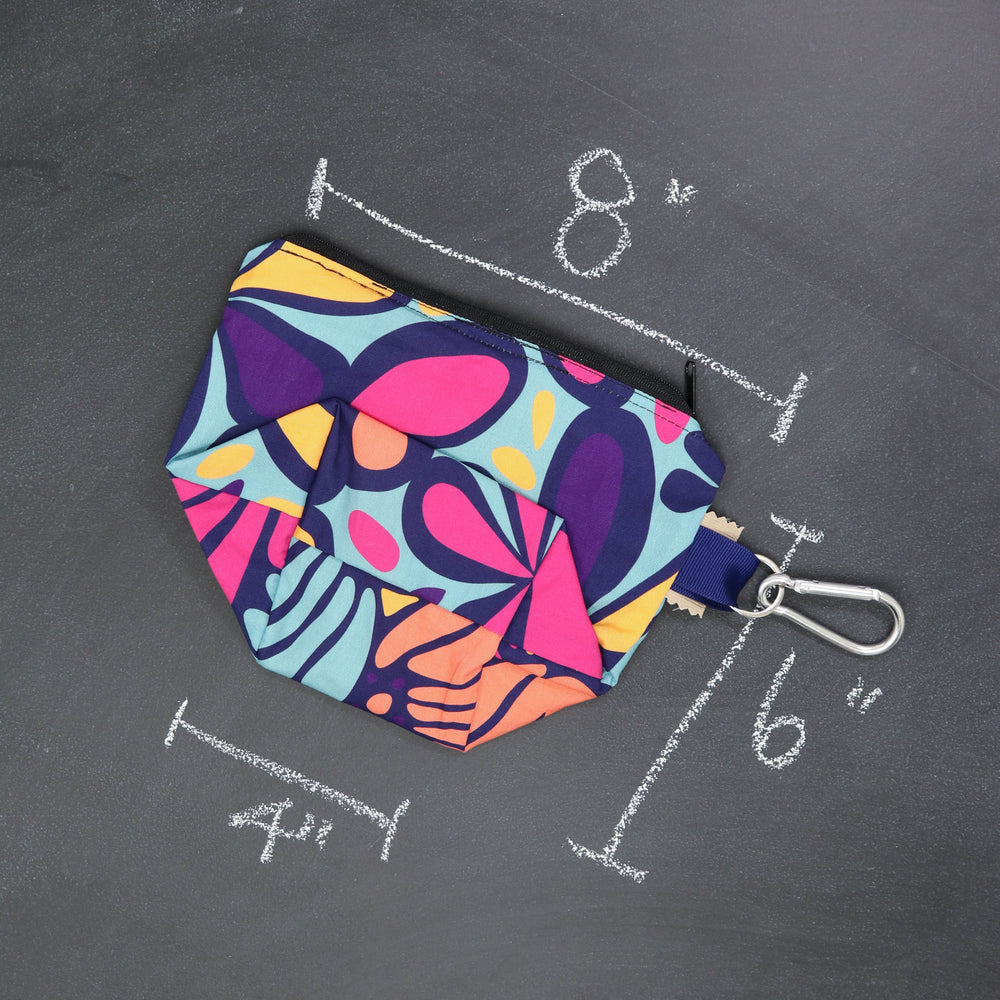 Dice Project Bag in Mod Petals