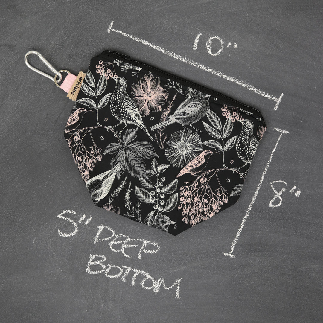 Dice A Lot Zippered Bag in Undying Devotion