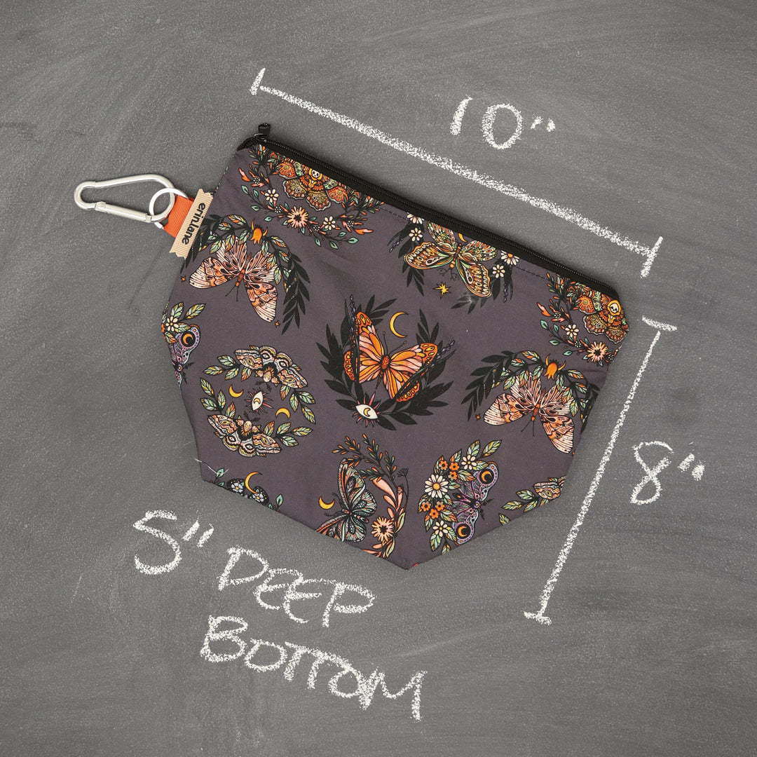 Dice A Lot Zippered Bag in The Witching Hour