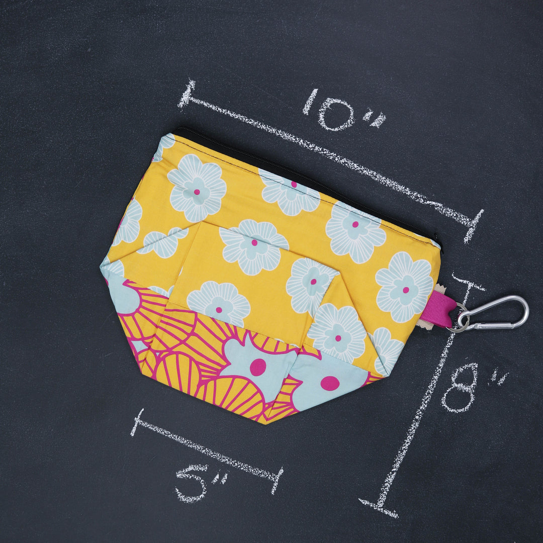 Dice A Lot Zippered Bag in Fun in the Sun