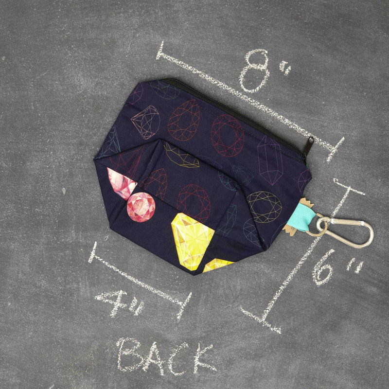 Dice Project Bag in Multifaceted Hues