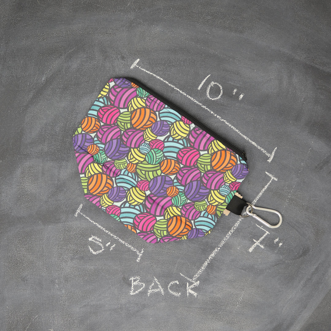 Dice A Lot Project Bag in RIP WIP