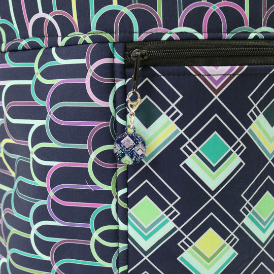 Dot Charm Bag and Bookmark Embellishment