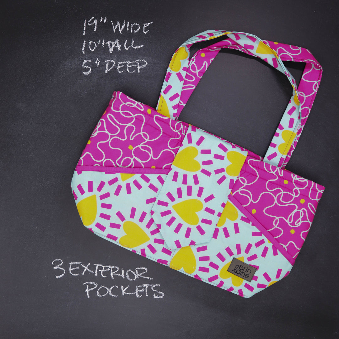 Ewesful Tote Bag in Beach Read