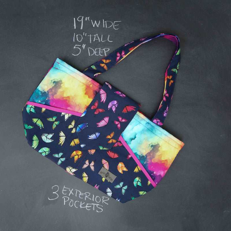 Ewesful Tote Bag in Butterfly in the Sky