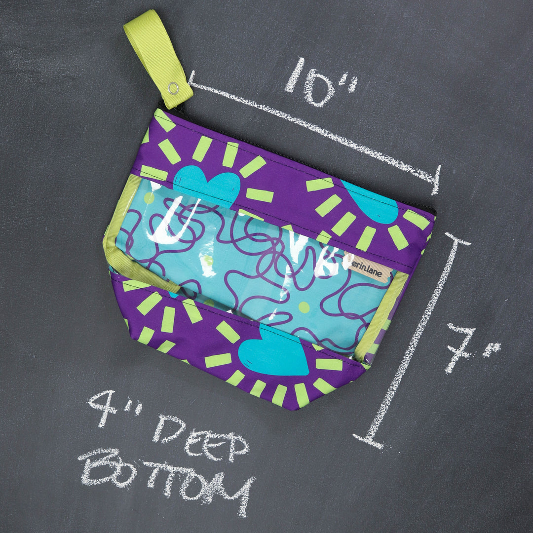 Viewfinder Project Bag in Bodice Ripper