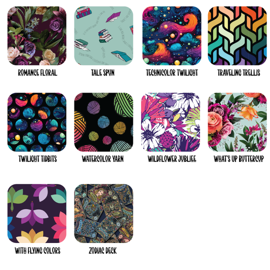 Dot Charm Bag and Bookmark Embellishment