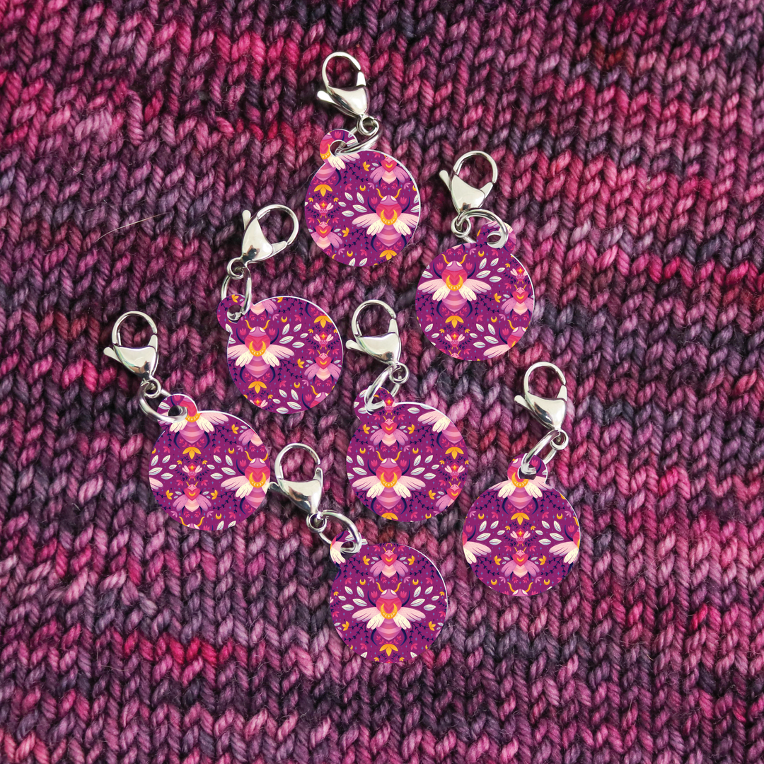 By Design: Fuchsia Bees
